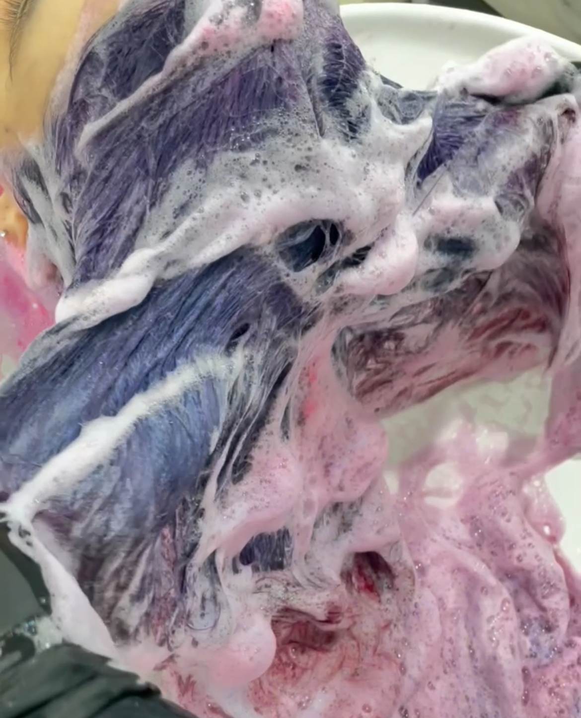 Rinse the color