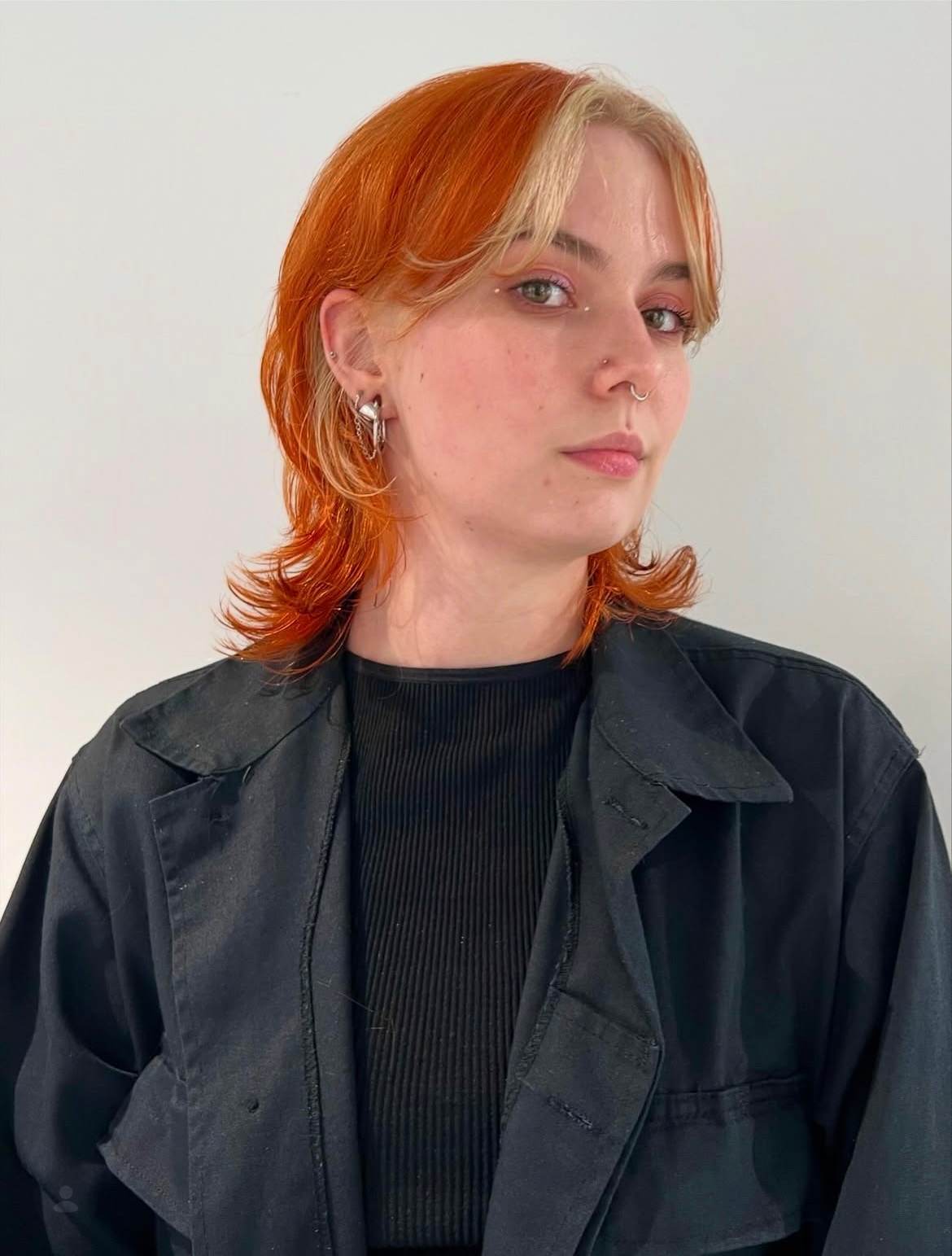 A spectrum of 2026 orange hair shades including Honey Apricot, Autumn Ginger, and Electric Tangerine, showcased at Assort Osaka.